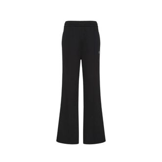 Calvin Klein Jeans Pantaloni da tuta con monogramma in cotone - - Trousers - Donna - Nero - S