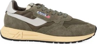 Autry Reelwind Low - Heren - Sneakers - Groen - 40 EU - Katoen - Schoenen