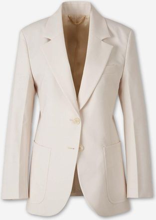 Victoria Beckham Straight Wool Blazer