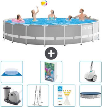 Intex Piscina Prism Frame Redonda - 549x122 Cm - 8-piezas S616