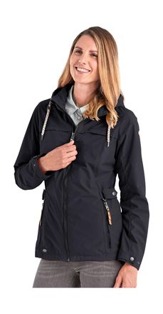 G.I.G.A. DX by killtec Funktionsjacke Jamil WMN JCKT A, Damen, Gr. 34, blau (navy), Obermaterial: 100% Polyester;Futter: 100% Polyester, G.I.G.A. DX BY KILLTEC, Jacken Funkt