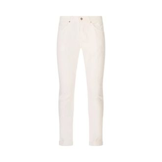 Dondup Slim-fit Jeans, male, White, Size: W32 George Jeans