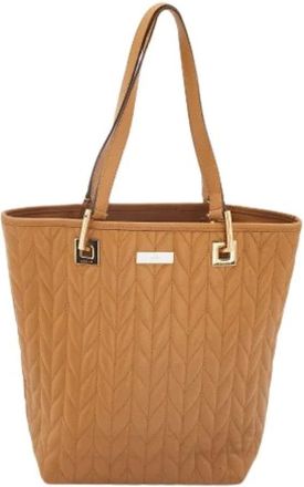 Gucci Borsa Tote Pre-owned in Tela - - Pre-owned - Donna - Marrone - ONE SIZE