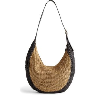 Madewell Essential Curve Shoulder Bag in Natural Multi at Nordstrom Rack