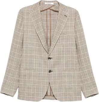 Tagliatore Plaid Blazer