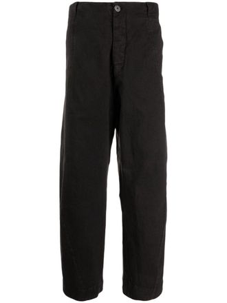 Transit Par-Such Pantaloni dritti a vita media - Grigio