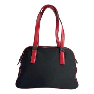 Ferragamo Pre-owned Handbags, female, Black, Size: ONE SIZE Pre-owned Vintage Handbag