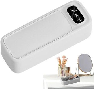 OEM Limpiador Ultras&oacute;nico - Joyas Y Cristales - Limpieza Profunda - M&uacute;ltiples Modos - 22 Cm - Blanco