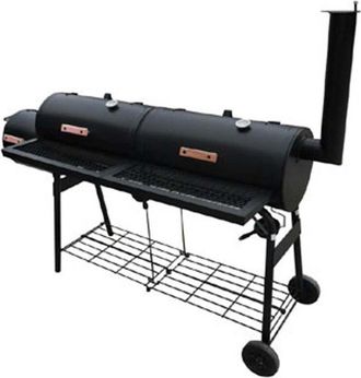 vidaXL Vidaxl - Barbecue con Affumicatore Nevada xl Nero