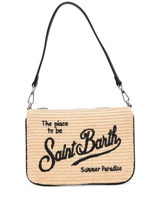 MC2 Saint Barth Parisienne Mini Straw Shoulder Bag