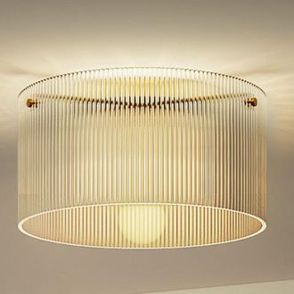 OEM L&aacute;mpara De Techo Led Crezuo De 40 W Con Base E27 - Dise&ntilde;o Moderno Para Sala De Estar, Pasillo, Comedor Y Cocina - Transparente-crezuo