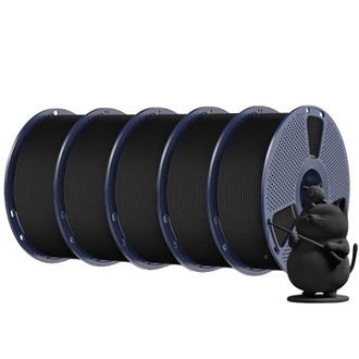 OEM Filamento Para Impresora 3d, Material Pla, Baja Contracci&oacute;n, Negro