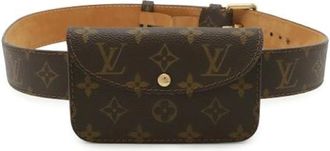 Louis Vuitton Vintage, unisex, Bruin, ONE Size, Pre-owned Canvas Heuptas