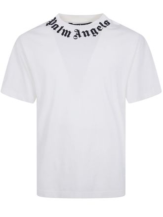 Palm Angels T-Shirt Regular Fit Neck Logo