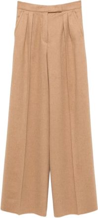 Max Mara Pantaloni Ori a gamba ampia - Toni neutri