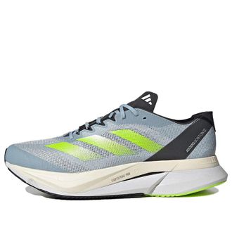 adidas Adizero Boston 12 Wonder Blue Lucid Lemon ID4233