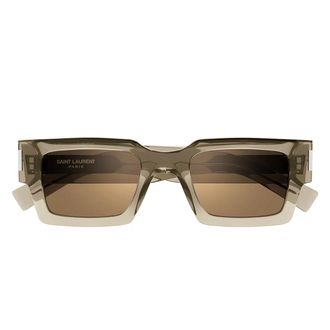 Saint Laurent Sunglasses Sl 572 006 Yellow/Brown Unisex