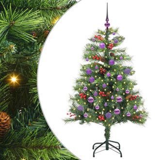 vidaXL &Aacute;rbol De Navidad Artificial Verde 150 Cm Pvc Y Metal Vidaxl