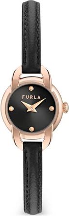 Furla Leren bandje 28 mm - Zwart