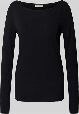 Marc O'Polo Longsleeve aus Bio-Baumwolle in Black, Gr&ouml;&szlig;e XXS