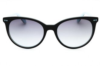 Calvin Klein CK18509SG Round Grey Gradient Sunglasses - Black