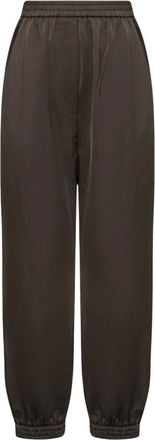 Lollys Laundry Broek - Dames - Broeken - Bruin - Maat: S