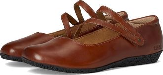 Taos Footwear Banter Womens Flat Shoes Cognac : 7.5 M, Leather