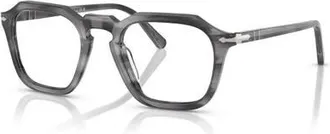 Persol 50mm Square optical glasses in Grey at Nordstrom