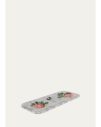 Fornasetti Tray 25X60cm - Musciarabia With Roses Color