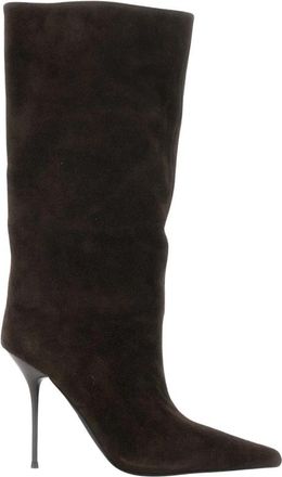 Jeffrey Campbell Give It Boot - Dames - Hoge Laarzen - Bruin - 39 EU - Leer - Schoenen