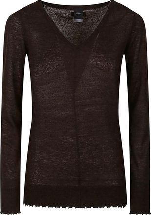 Pinko Pinko, Donna, Maglie, Marrone, XS, new