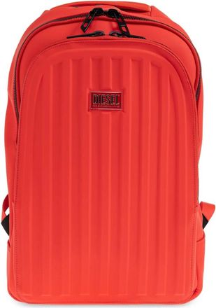 Diesel Aluminum Backpack - unisex - Rugzakken - Rood - ONE Size - Tassen