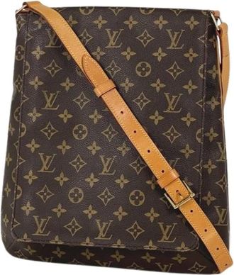 Louis Vuitton Pre-owned Cross Body Bags, female, Brown, Size: ONE SIZE Pre-owned Musette Shoulder Bag