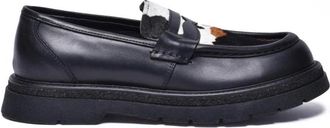 Maze Mocassino con cavallino - Dames - Loafers - Zwart - 37 EU - Leer - Schoenen
