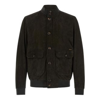 Moorer Carlos Bomber Jacket - male - Moorer - Bomber Jackets - Brown - 3XL - Jackets