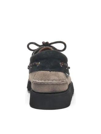 Sebago Mens Acadia Suede Eva Loafers Grey Shoes > & Sandals