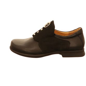 Think Sandalen - Dames - Schoenen - Zwart - Maat: 38 1/2 EU Leer
