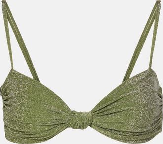 Johanna Ortiz Top bikini Heliconia