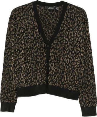 Lauren Ralph Lauren Cardigan con scollo a V - Nero