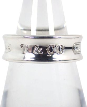 Tiffany & Co. Sterling Silver 925 Band Ring (Pre-Owned)