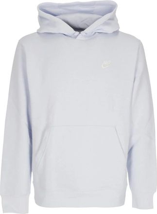 Nike Sportswear Club Fleece Hoodie - Heren - Sportshirts - Wit - XL - Katoen - Fitness