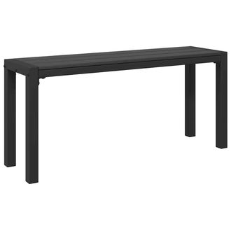 vidaXL Panchina Da Giardino Antracite 100 X 28 X 45cm Acciaio Vidaxl