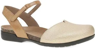 Dansko Rowan Flat in Taupe Metallic at Nordstrom, Size 11.5-12Us