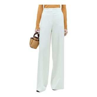 Max Mara Mujer, Pantalones, Blanco, Talla: M