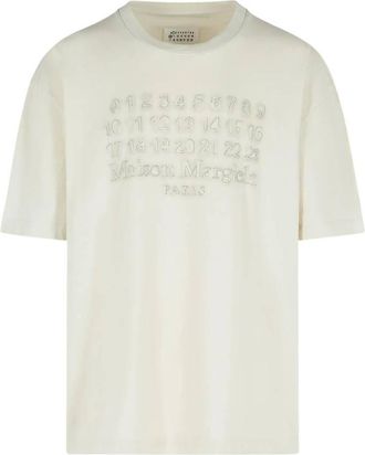 Maison Margiela Embroidered Logo T-Shirt, Size XX-Large