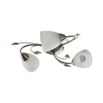 Lindby L&aacute;mpara De Techo yannie En Gris Metal - Lindby