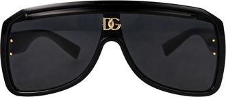 Dolce & Gabbana 6205 Zonnebril - unisex - Zonnebrillen - Zwart - 37 MM - Accessoires