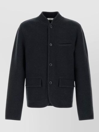 Rier wool jacket long sleeves chest pocket