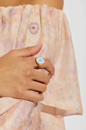 Chlo&eacute; Bloomcraft Ring, Womens, Gold
