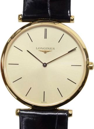 Longines La Grande Classique Quartz Gold Dial Ladies Watch L4.709.2.32.2